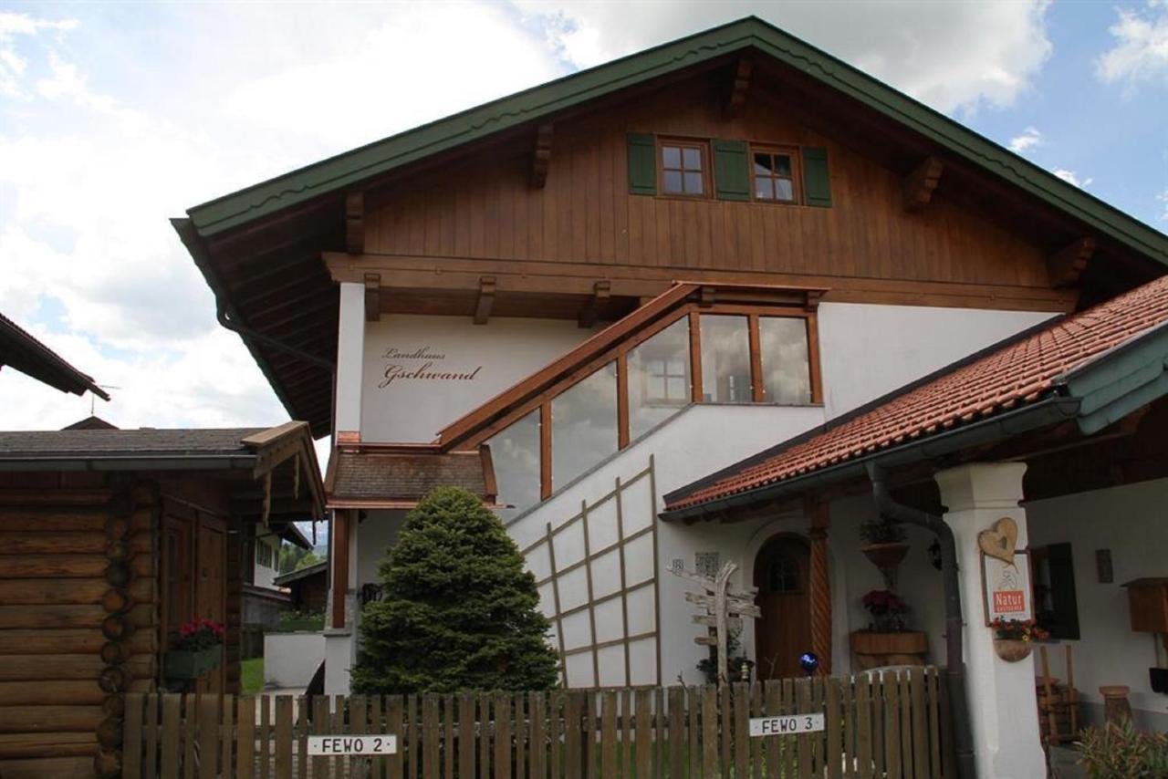 Landhaus Gschwand Krün Exteriör bild